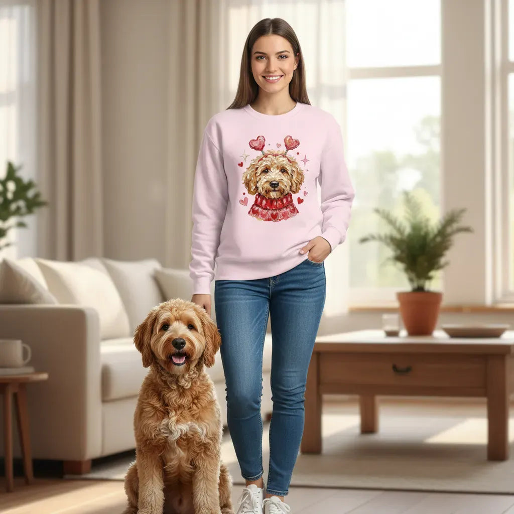Valentine Doodle Sweatshirt