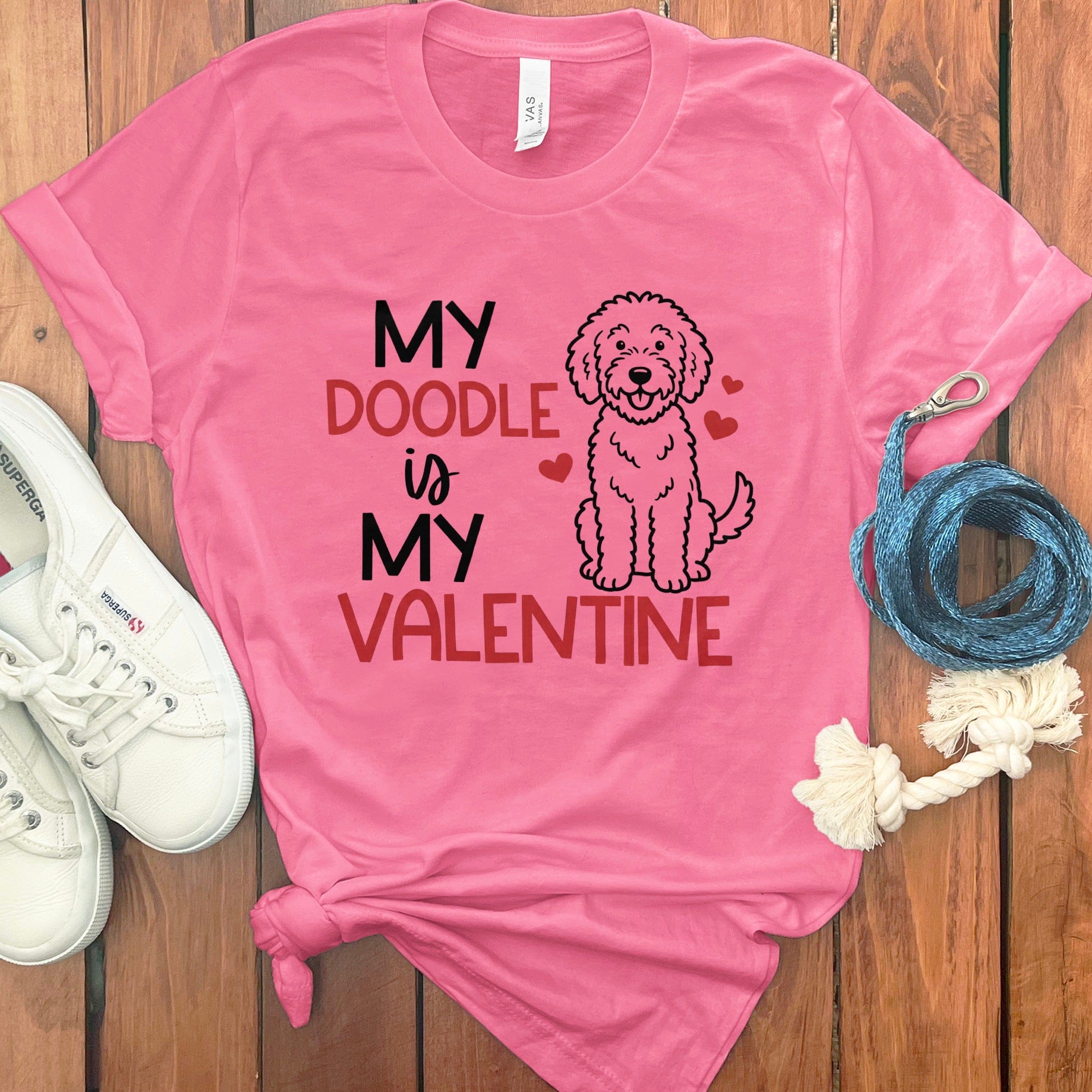 My Doodle Is My Valentine Graphic Tee