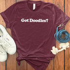 Got Doodles Question T-Shirt Fun Apparel Clothing