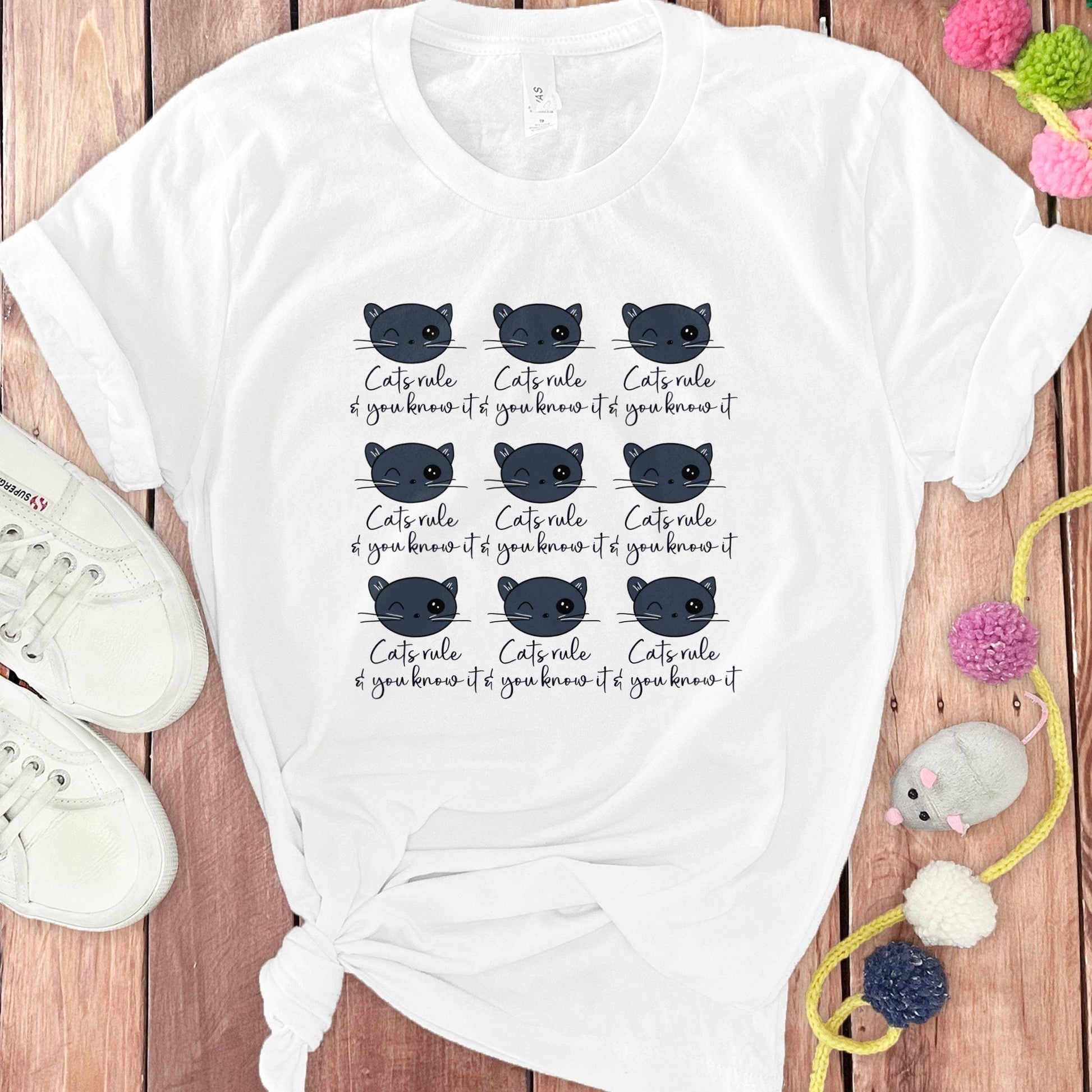 Cats Rule If You Know It You Know It T-shirt product