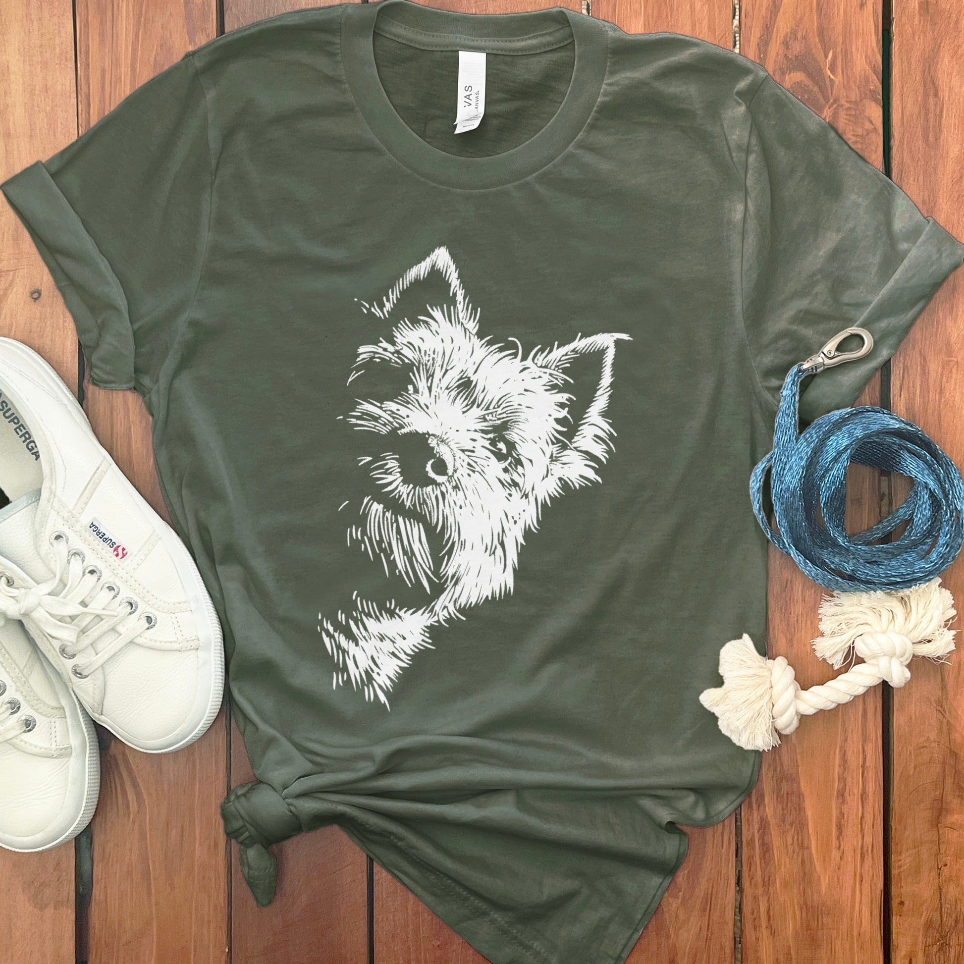 Yorkshire Terrier Dog Graphic Tee Shirt product type