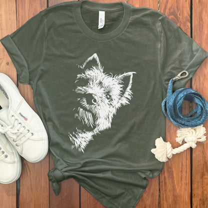 Yorkshire Terrier Dog Graphic Tee Shirt product type