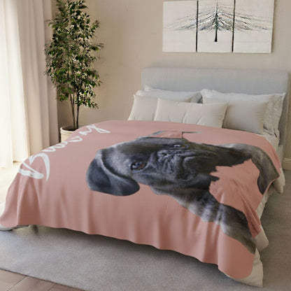 PERSONALIZED CUSTOM BLANKET FOR PET LOVERS
