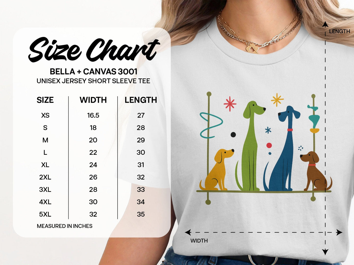 Playful Dogs Graphic Unisex Jersey Short Sleeve Tee product