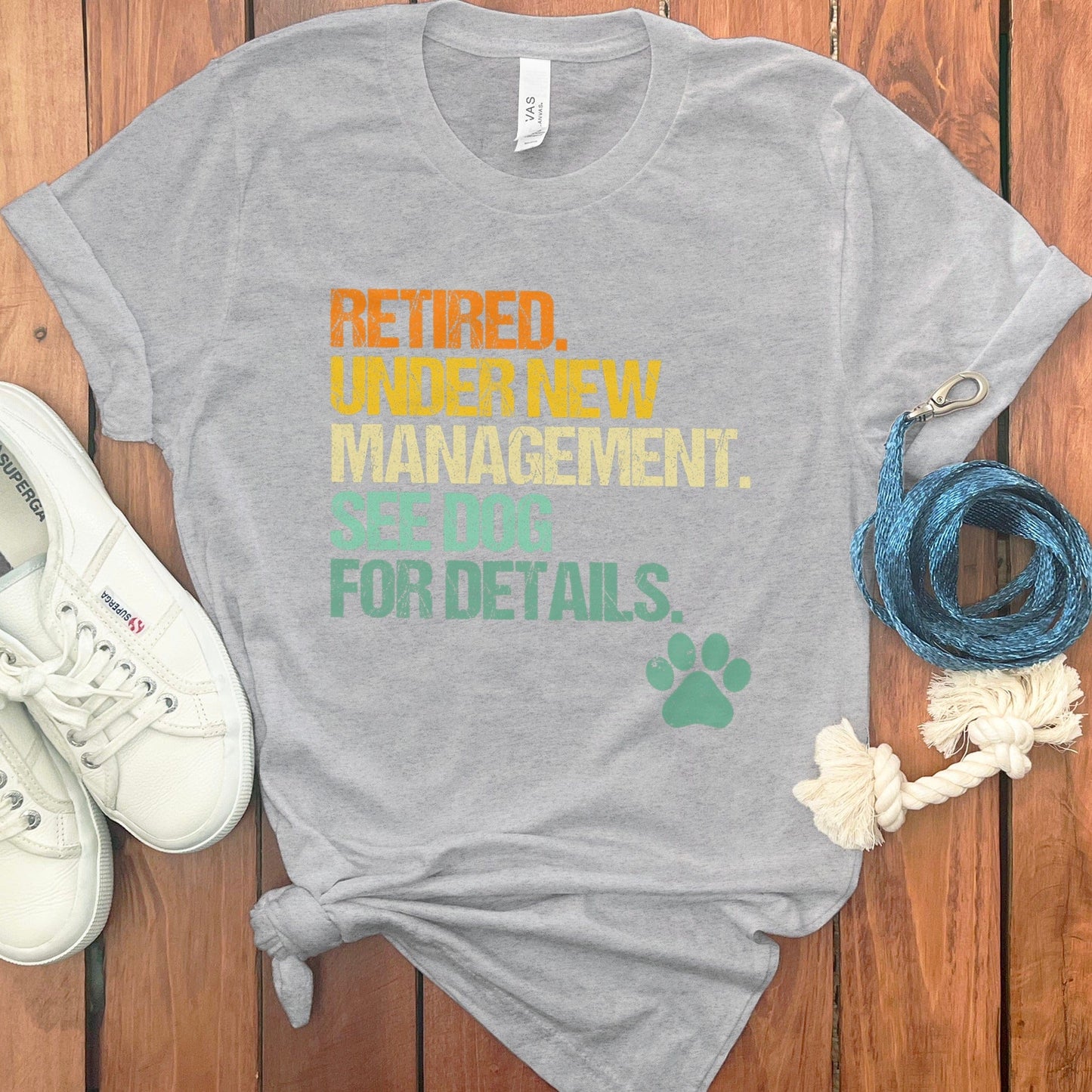 Retired Under New Management See Dog for Details product type
