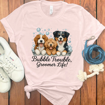 Bubble Trouble Groomer Life Graphic Tee product