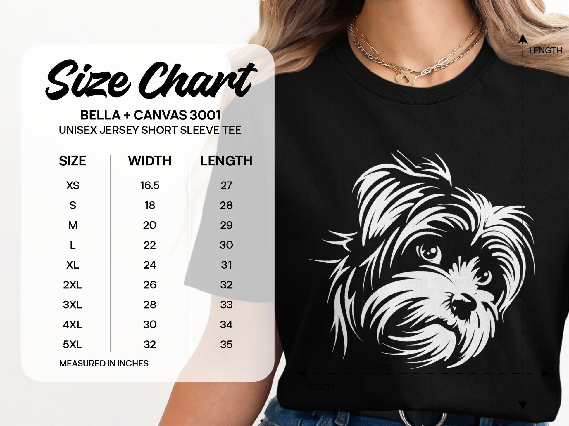 Stylish Graphic Dog Print Unisex Short Sleeve Tee product