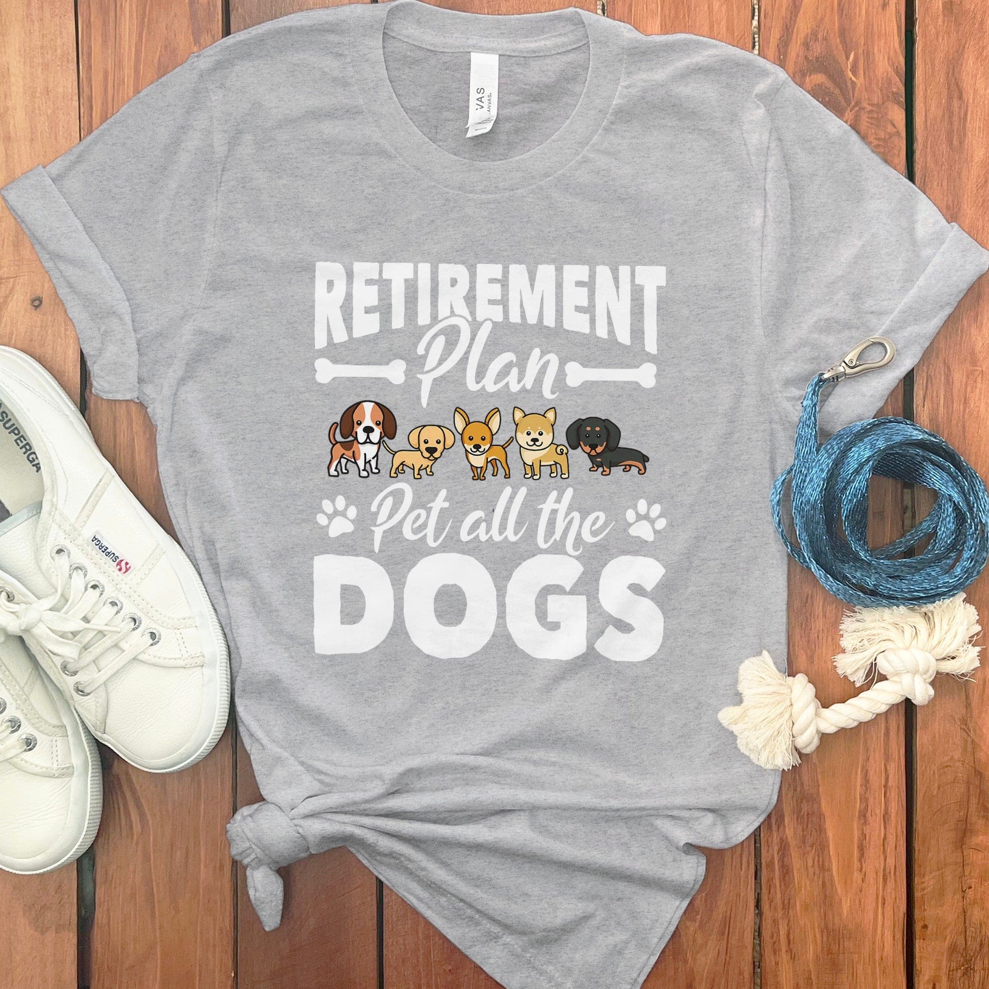 Retirement Plan Pet All The Dogs Shirt product