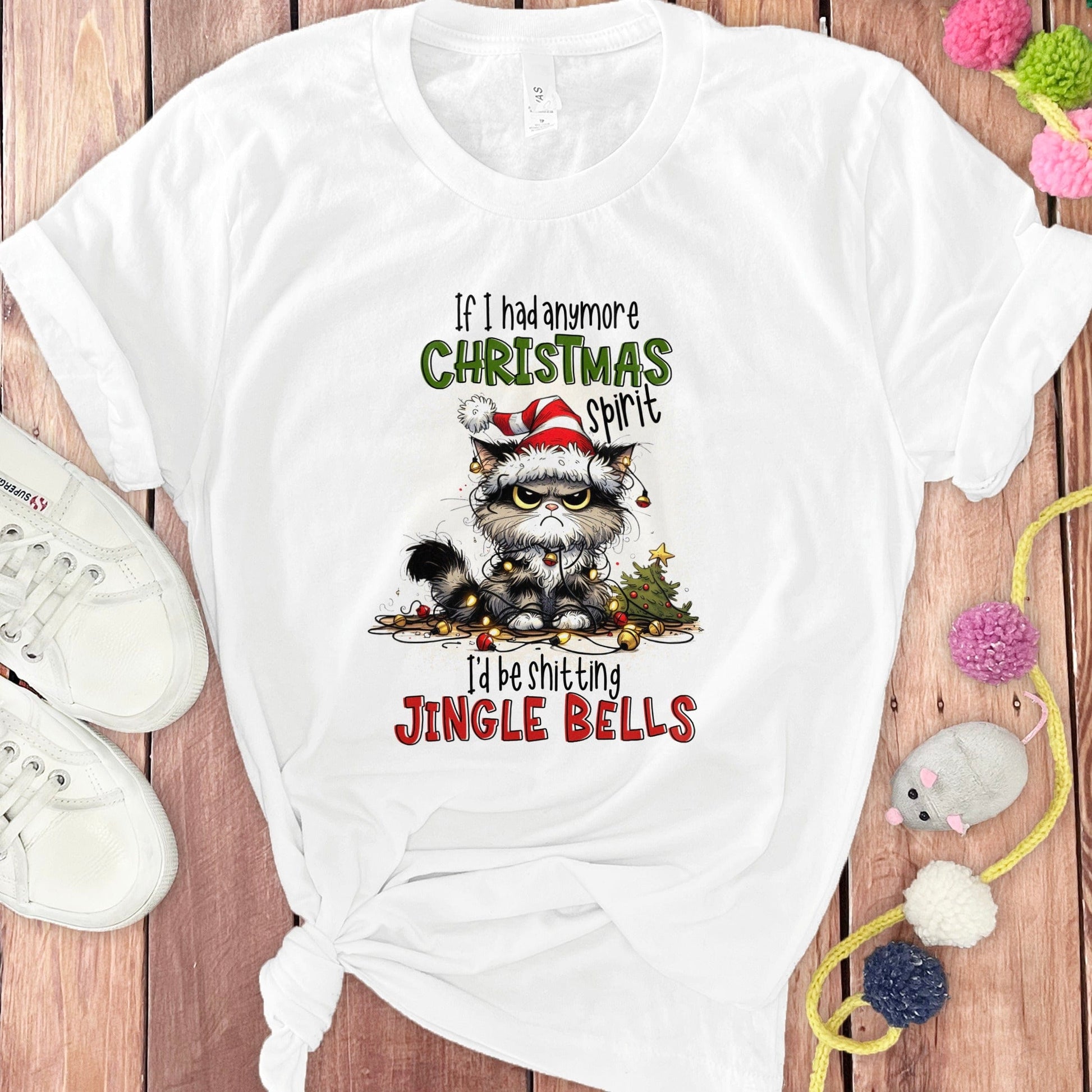 Christmas Spirit Jingle Bells T-Shirt product