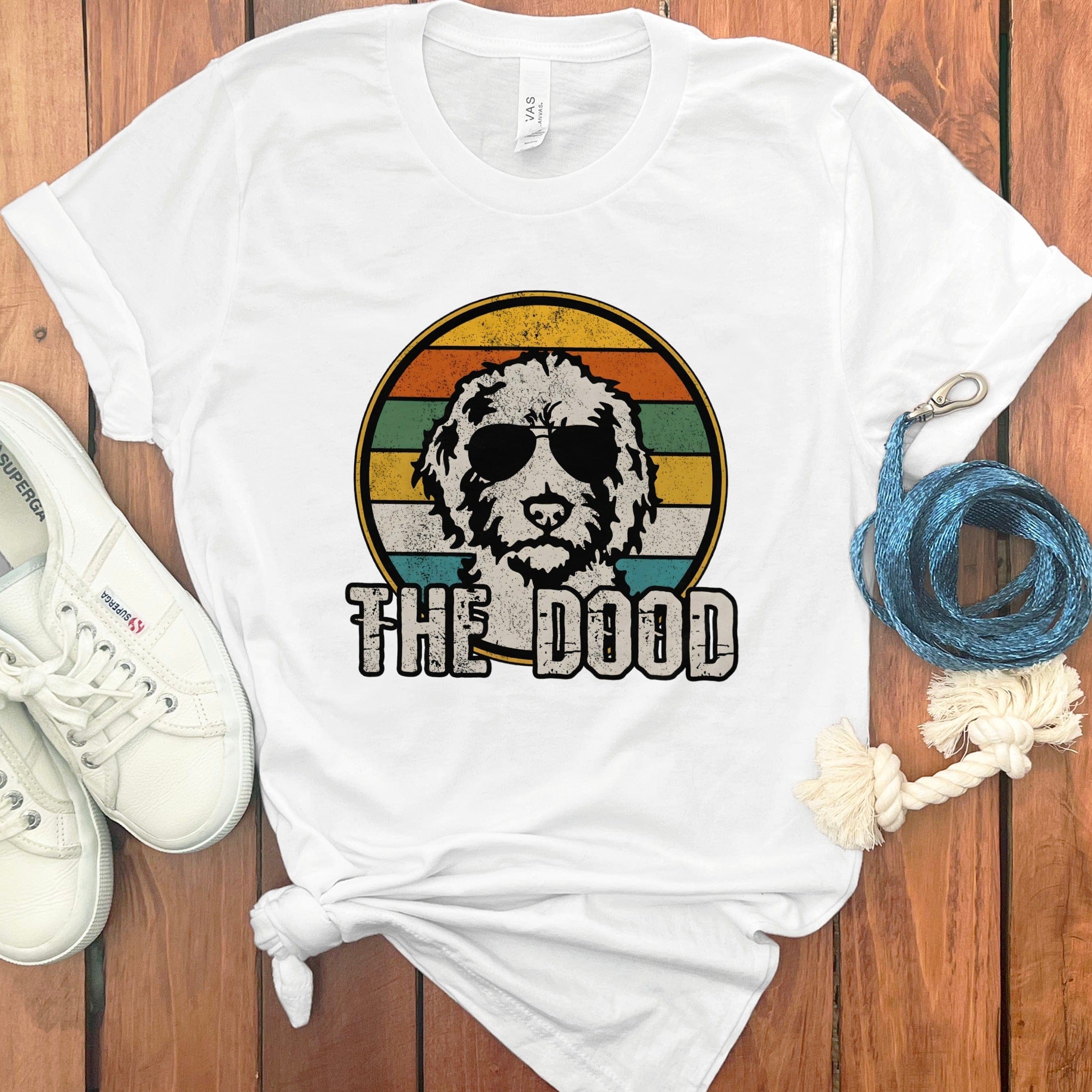 The Dood Retro Sunglasses Graphic Print T-Shirt