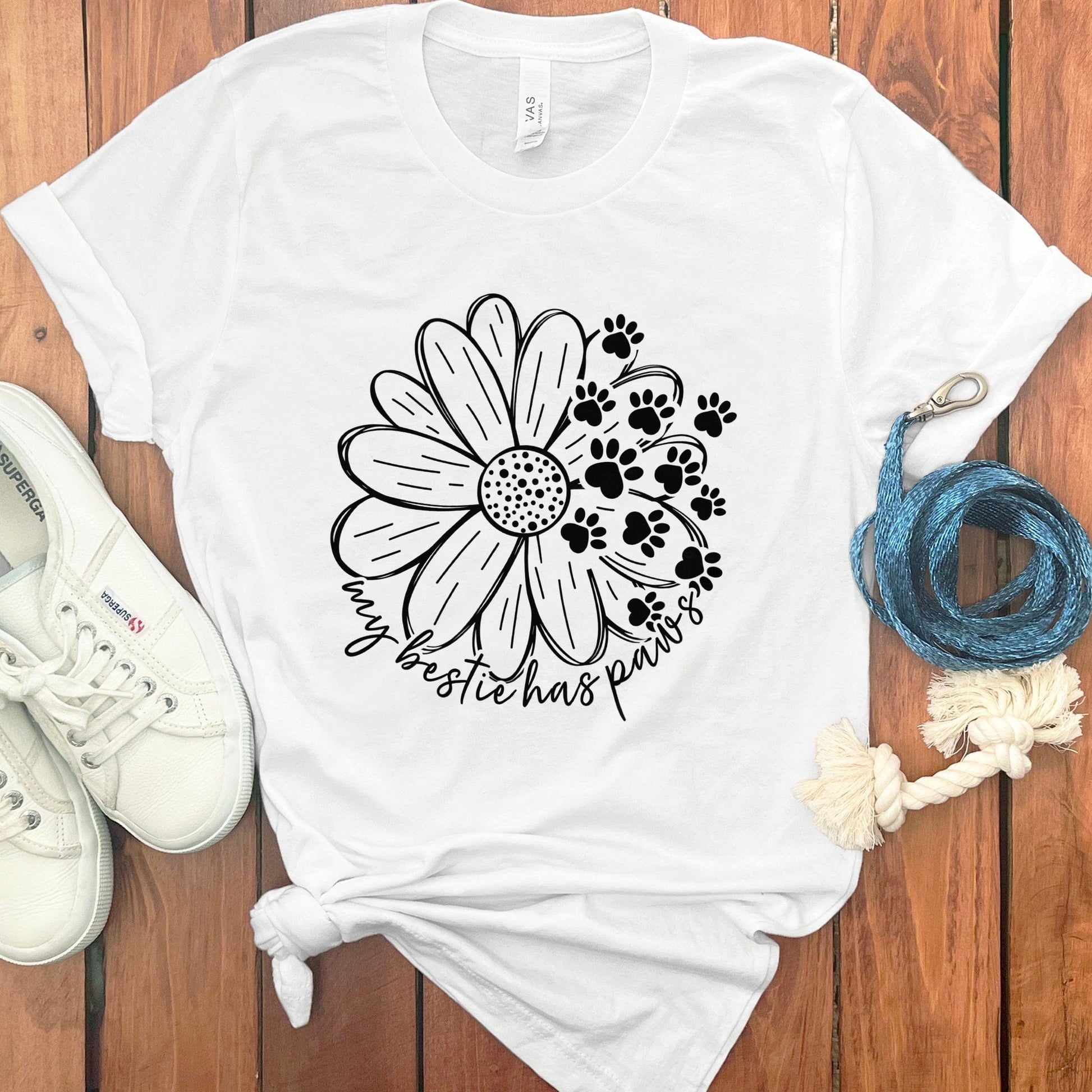 My Bestie Has Paws Daisy T-shirt product type