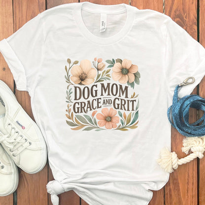 Dog Mom Grace and Grit Floral Graphic T-Shirt product type