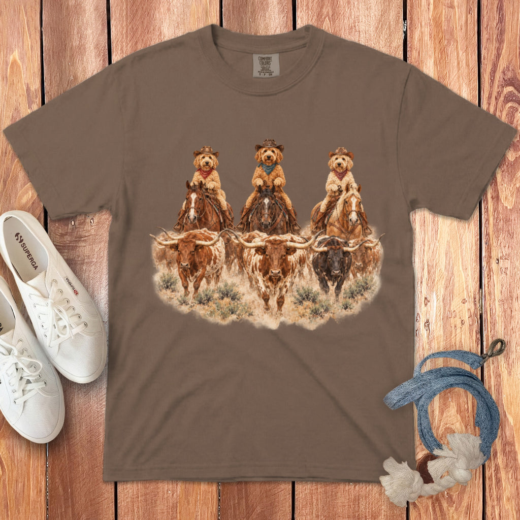 Western Doodle Cowboy Signature T-Shirt