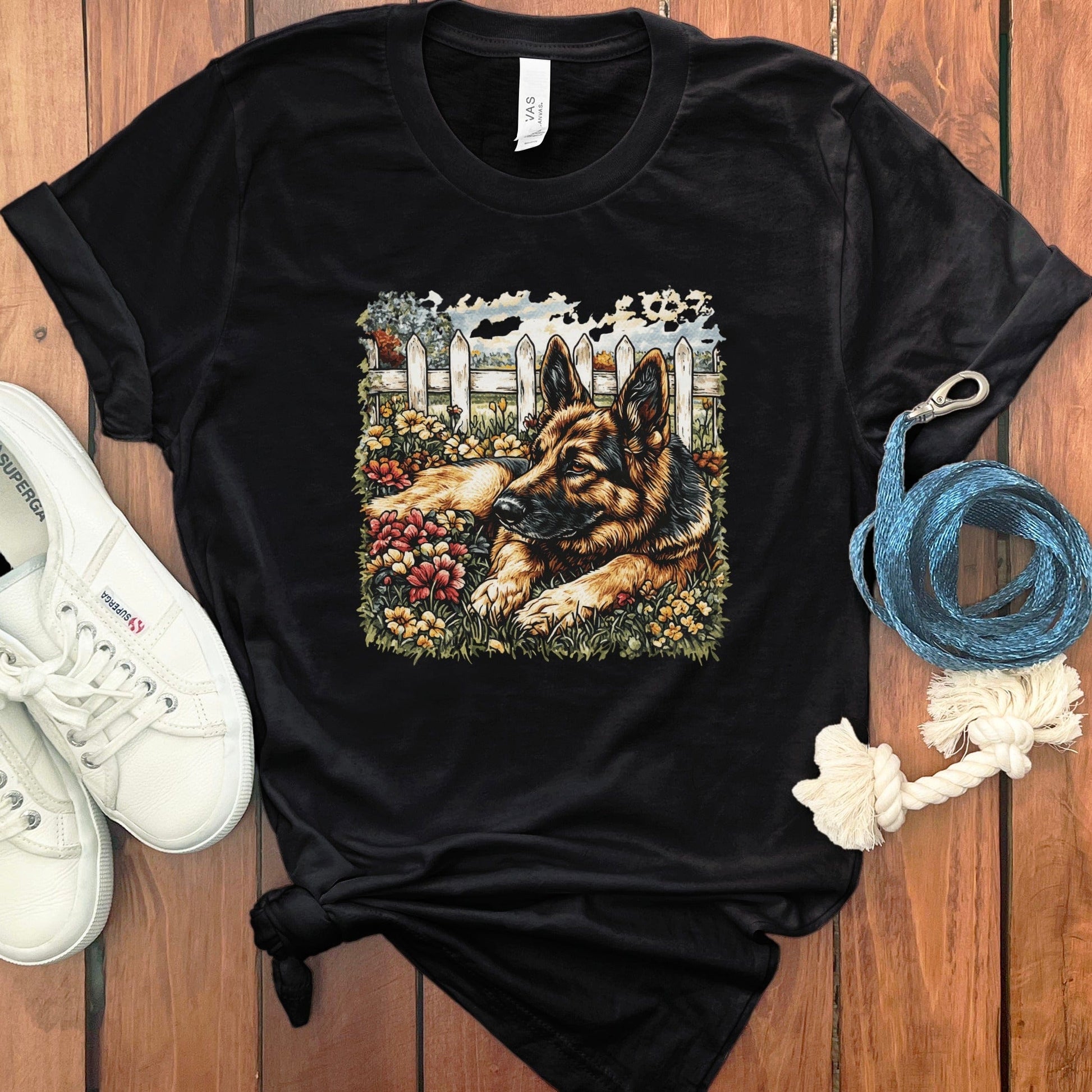 German Shepherd Dog Art Graphic T-shirt product