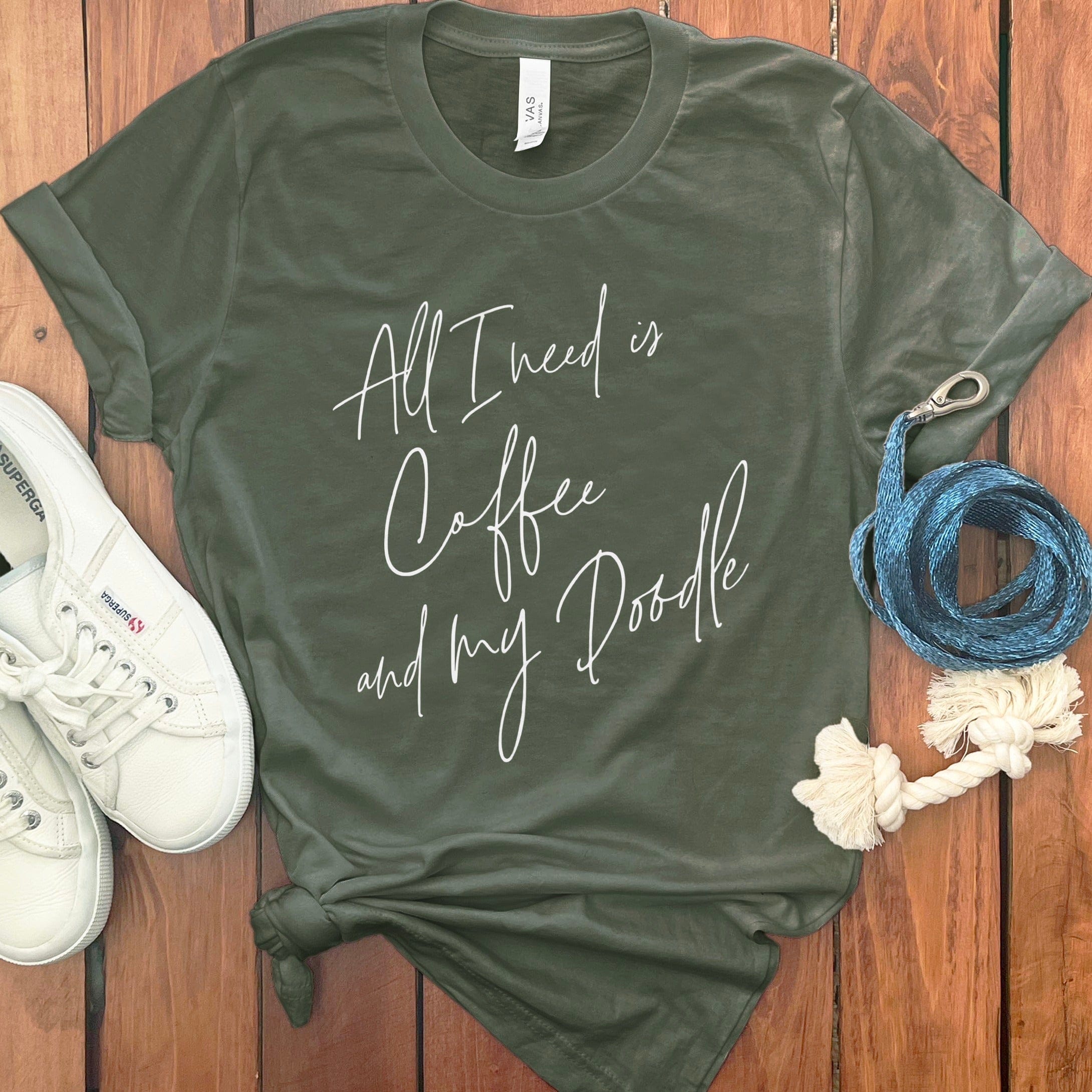 All I Need is Coffee and My Doodle Shirt Classic Tee
