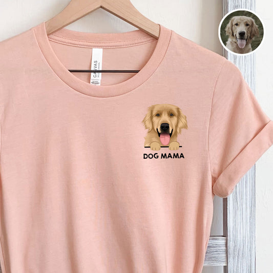 Custom Dog Mama Personalized T-shirt - PuppyJo T-Shirt