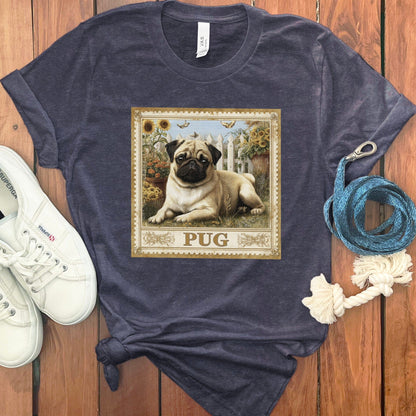 Cute Pug Print Graphic Shirt for Dog Lovers product
