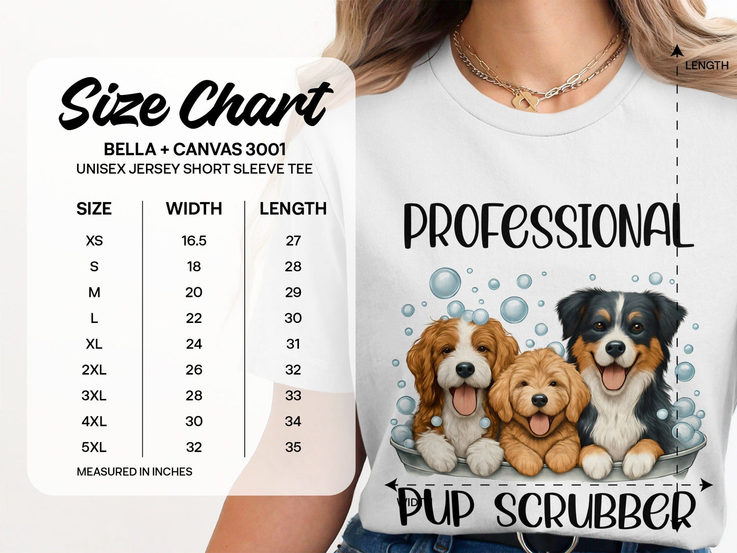 Professional Pup Scrubber Shirt Cute Dog Lover Product
