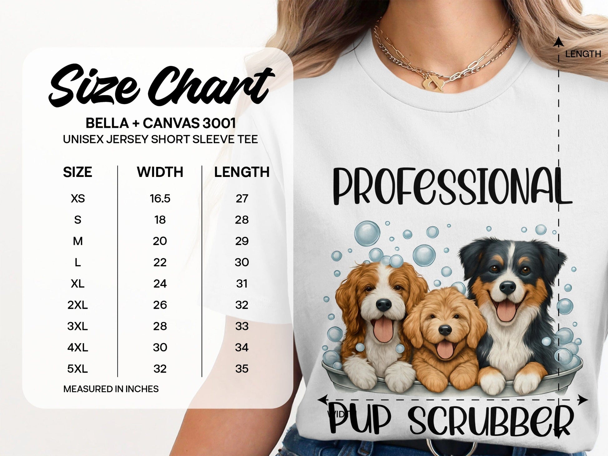Professional Pup Scrubber Shirt Cute Dog Lover Product