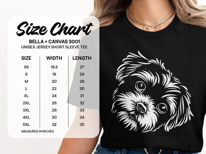 Adorable Dog Print Unisex Jersey Short Sleeve Tee product type