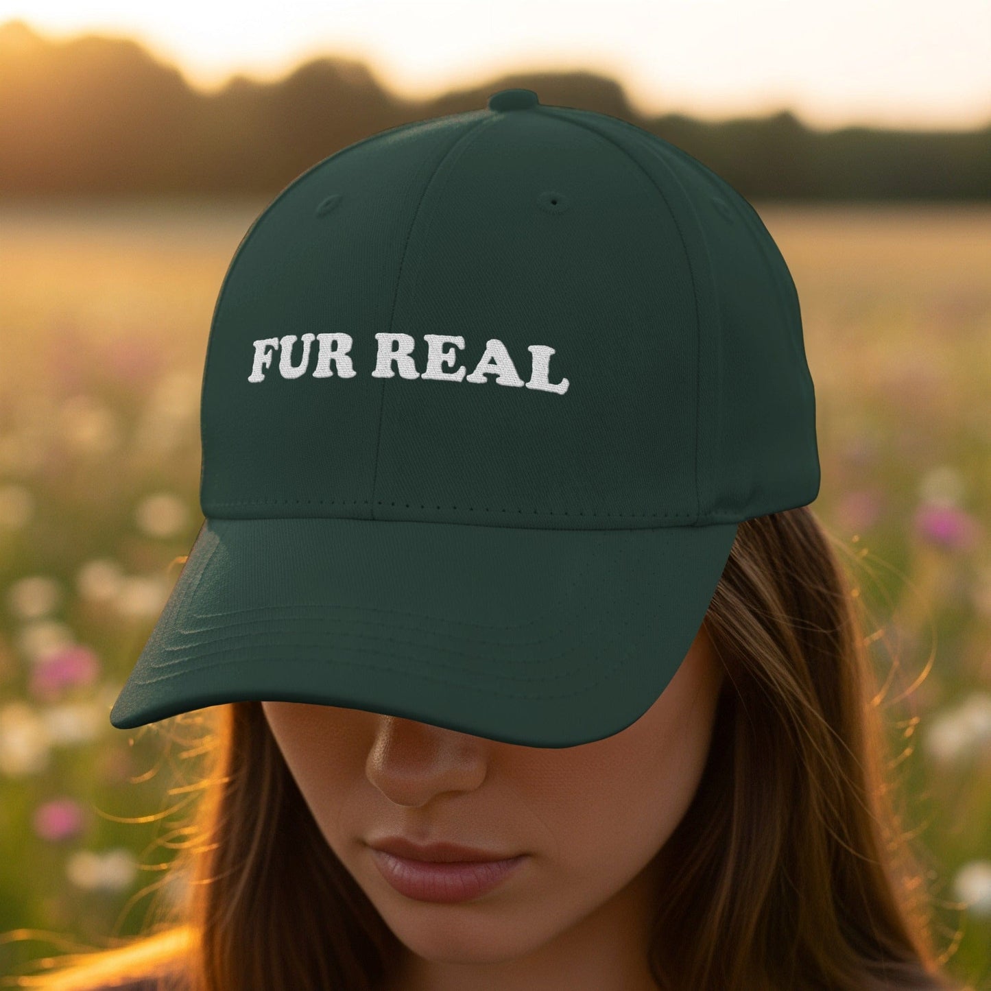 Fur Real Statement Cap Ideal Casual Wear Hat product