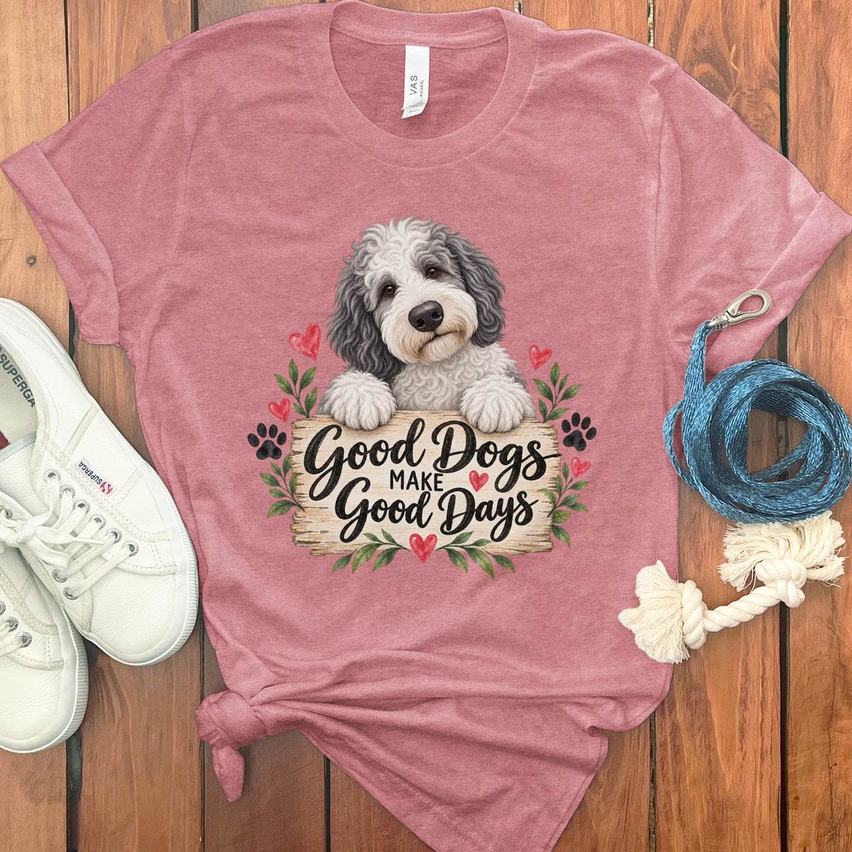 Sheepadoodle Good Days T-Shirt
