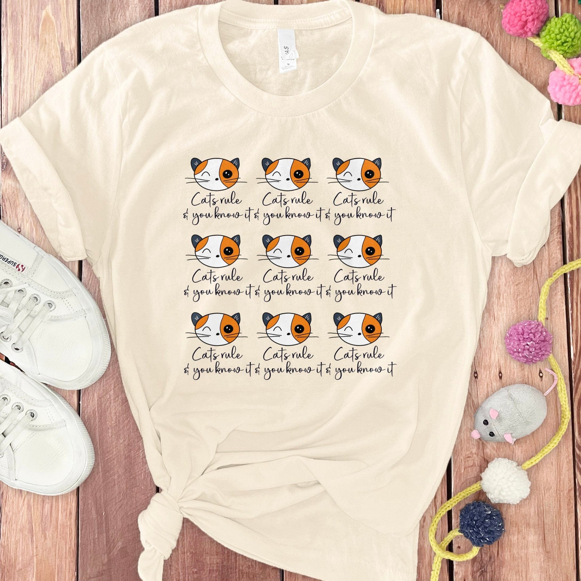 Cats Rule If You Know It You Know It T-shirt product type