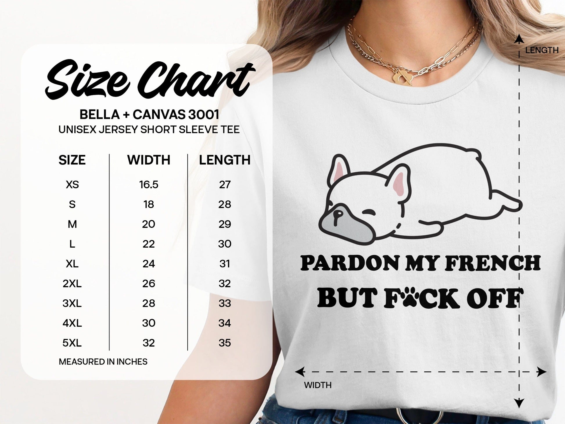 Pardon My French But F*ck Off Unisex Short Sleeve Tee