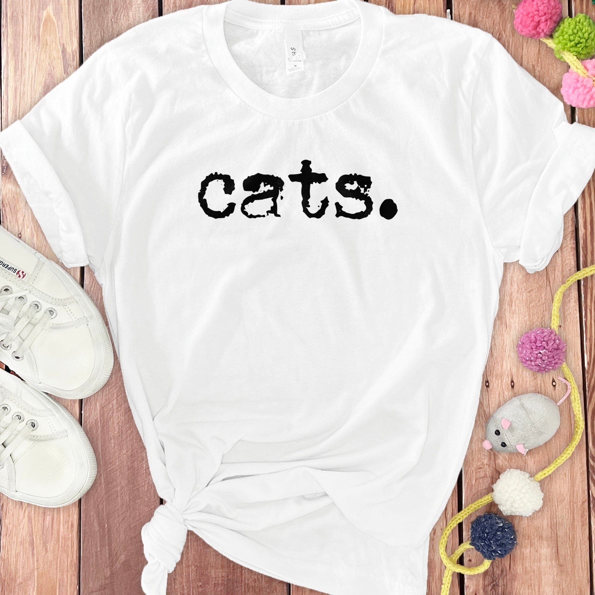 Trendy Cats Graphic Tee Casual Wear T-Shirt product type