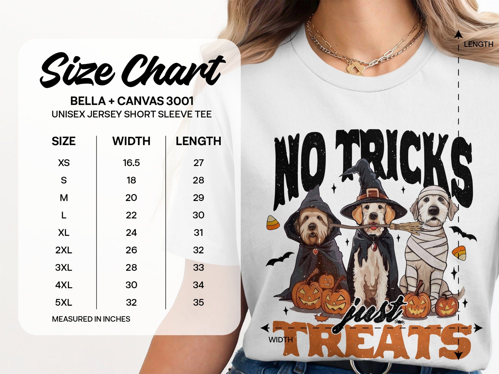Halloween Dogs No Tricks Just Treats Shirt product