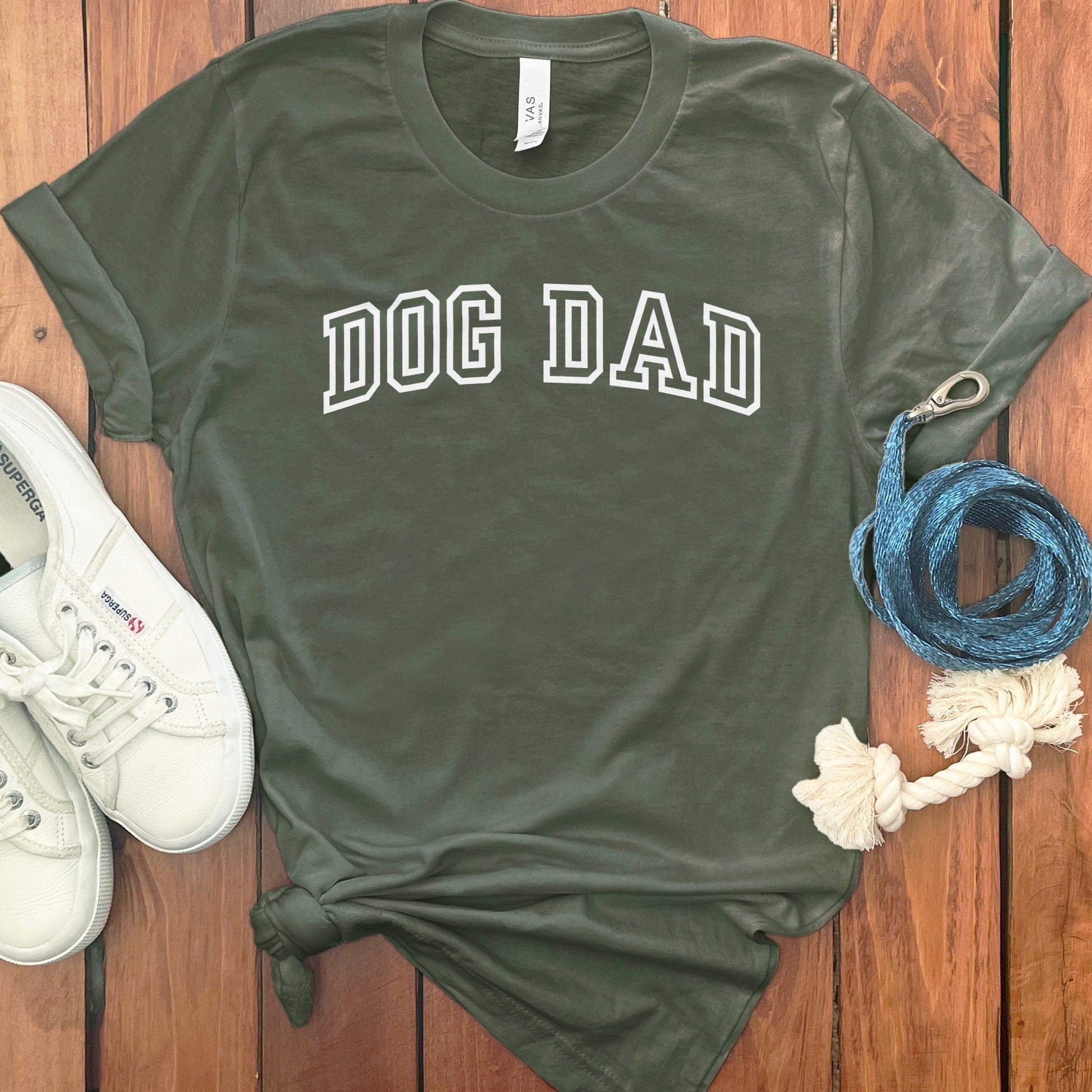 Dog Dad Graphic Tee Short Sleeve Casual Top product