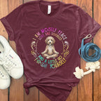 I Am Mostly Peace Love and Doodles T-shirt