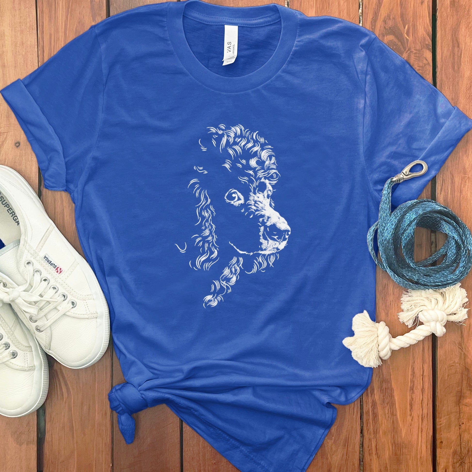 Unique Artistic Dog Drawing T-shirt Perfect Gift Product