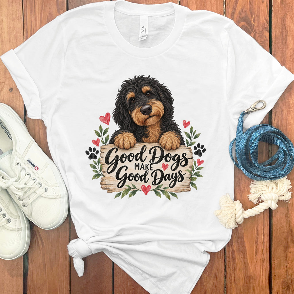 Phantom Goldendoodle Good Days T-Shirt