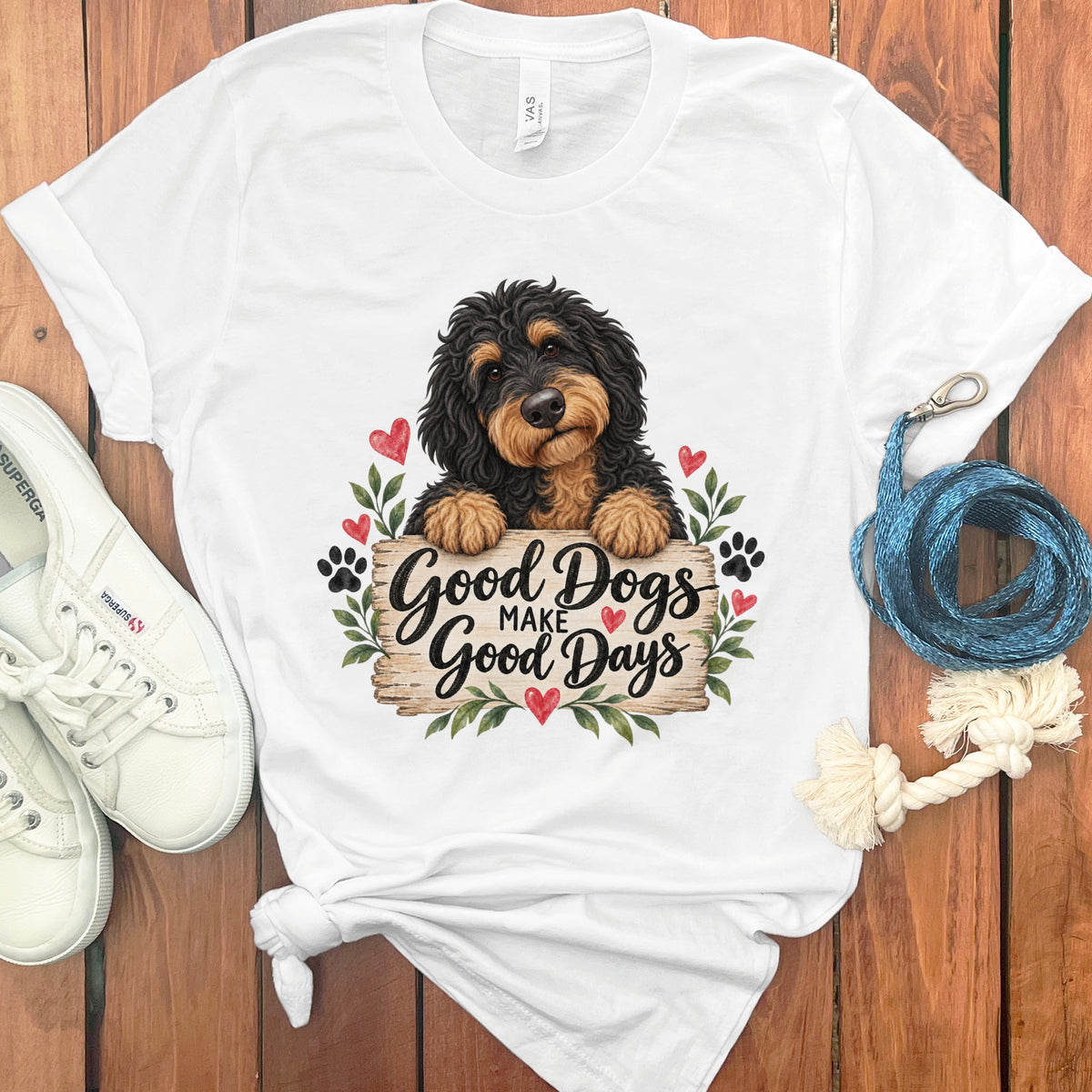 Phantom Goldendoodle Good Days T-Shirt