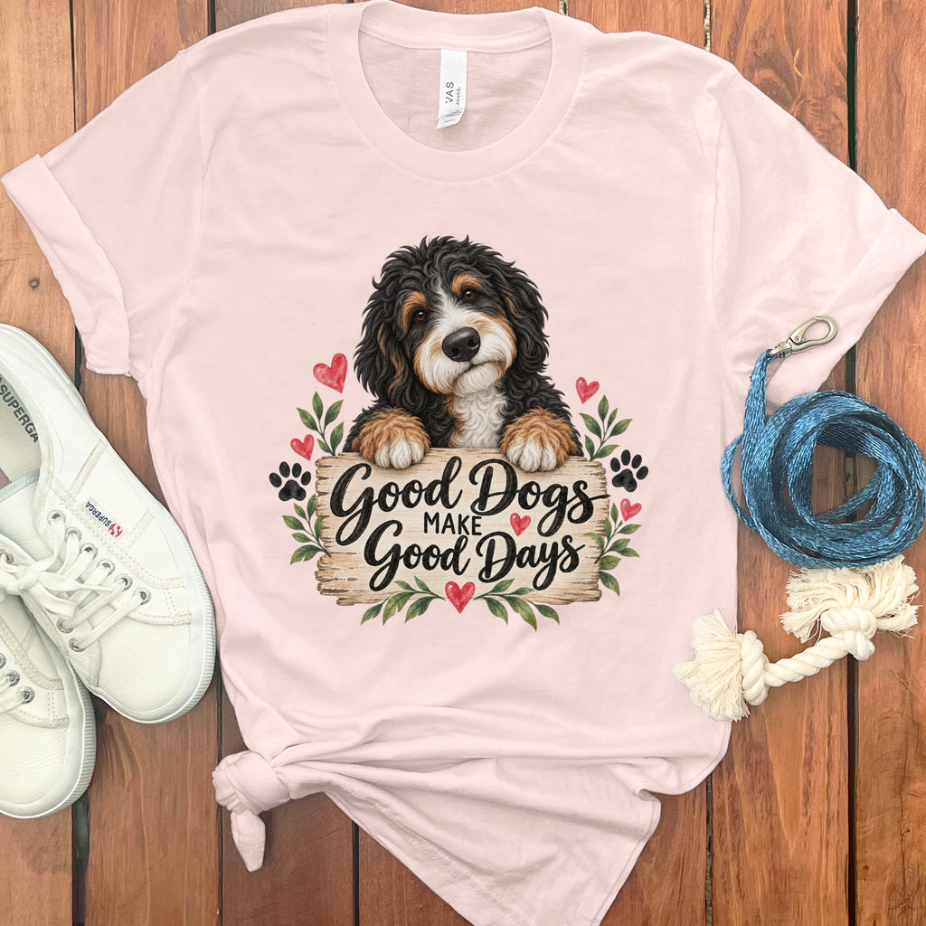Bernedoodle Good Days T-Shirt