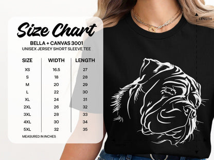Stylish Bulldog Graphic Unisex Jersey Short Sleeve Tee product