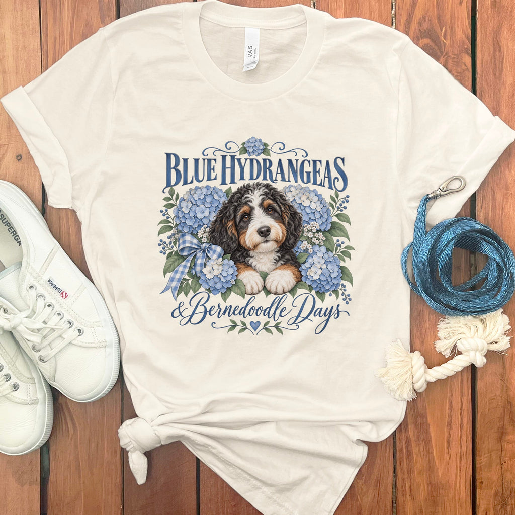 Bernedoodle Days T-Shirt in Natural / S by Puppy Jo