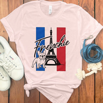 Frenchie Eiffel Tower Design T-Shirt product type