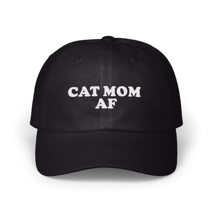 Cat Mom AF Embroidered Baseball Cap product type
