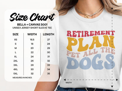 Retirement Plan Pet All The Dogs T-shirt product type