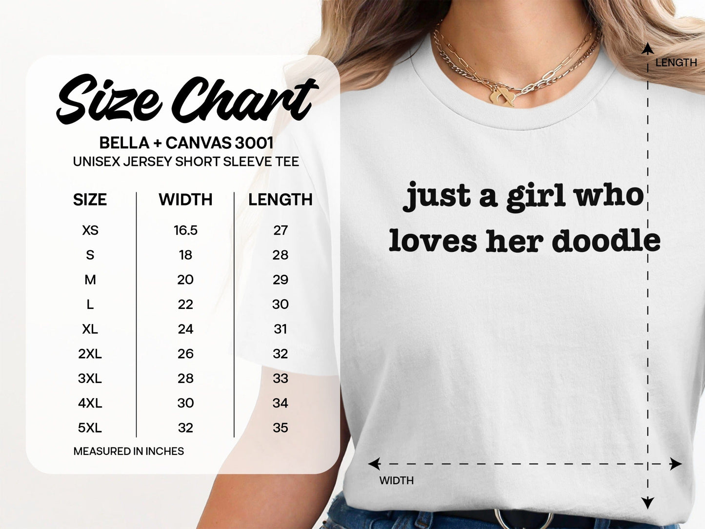 Just a Girl Who Loves Her Doodle T-Shirt