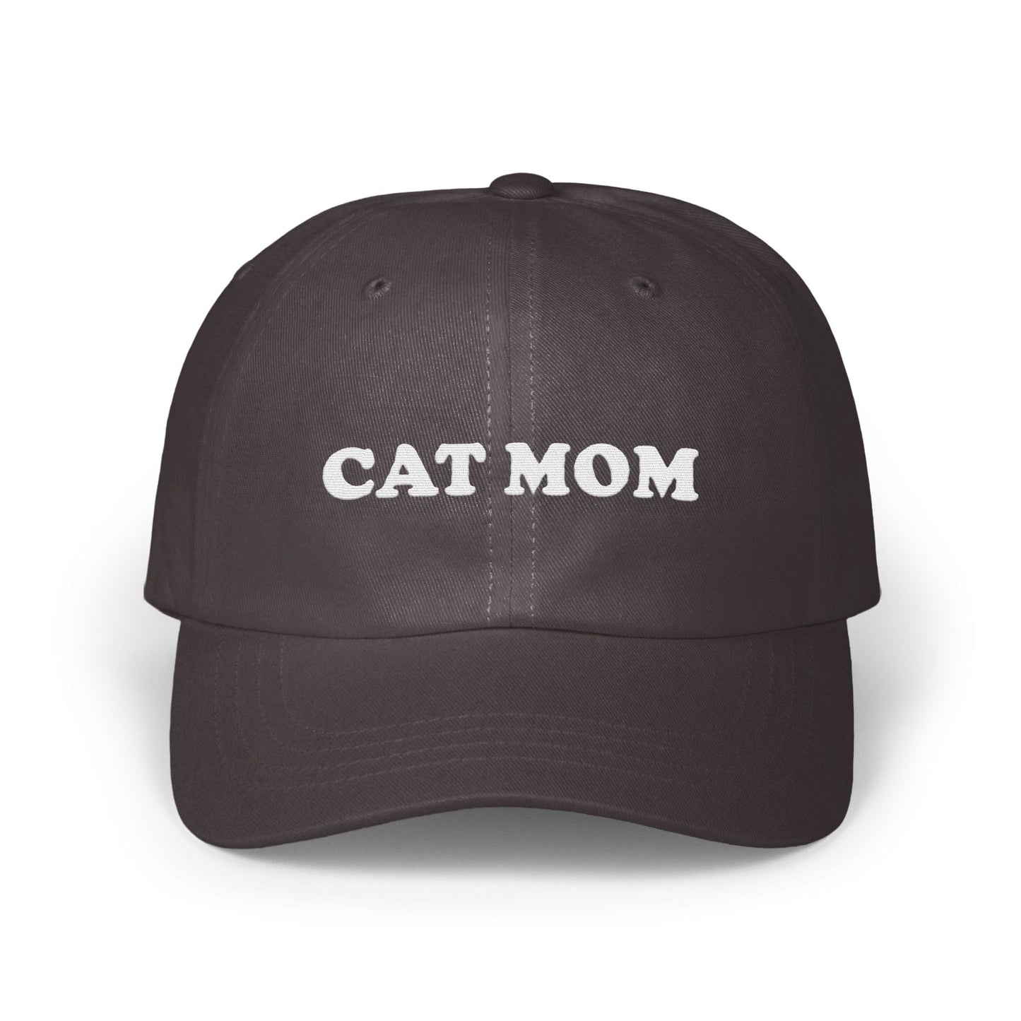 Cat Mom Baseball Cap Hat Gift Idea product type