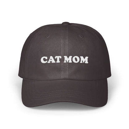 Cat Mom Baseball Cap Hat Gift Idea product type