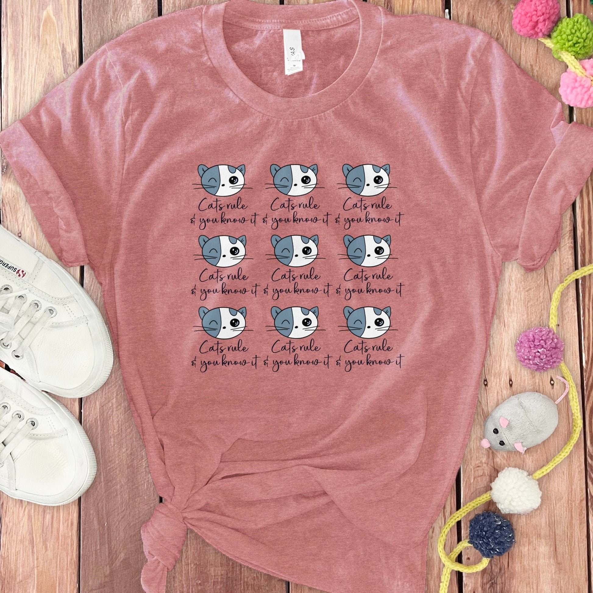 Cats Rule If You Know It Graphic T-shirt product