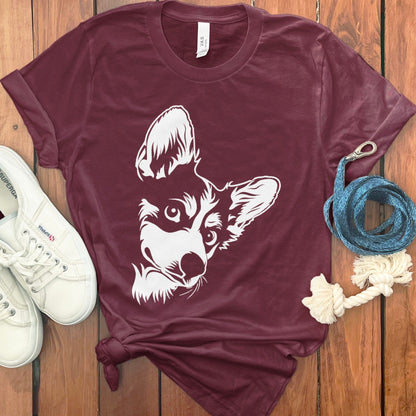 Cute Dog Graphic T-Shirt Casual Wear Shirt Apparel Product