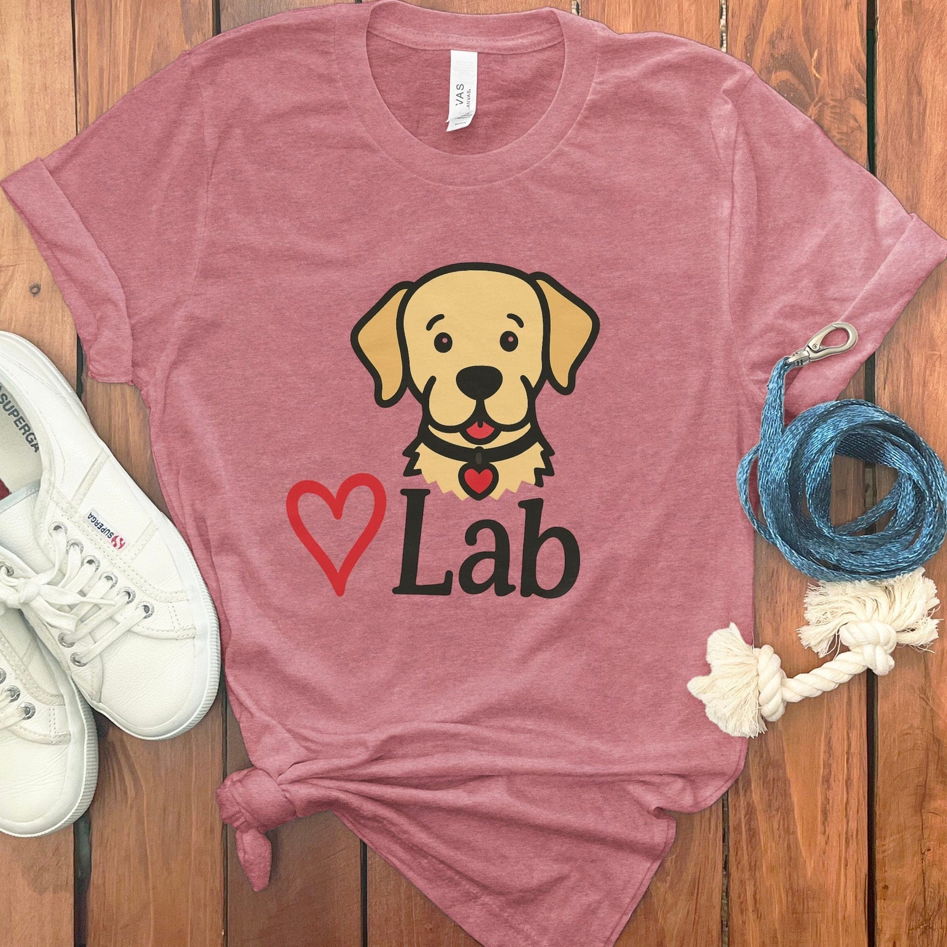 Cute Labrador Retriever Graphic Print T-Shirt product