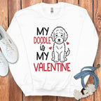 My Doodle Is My Valentine Sweatshirt product