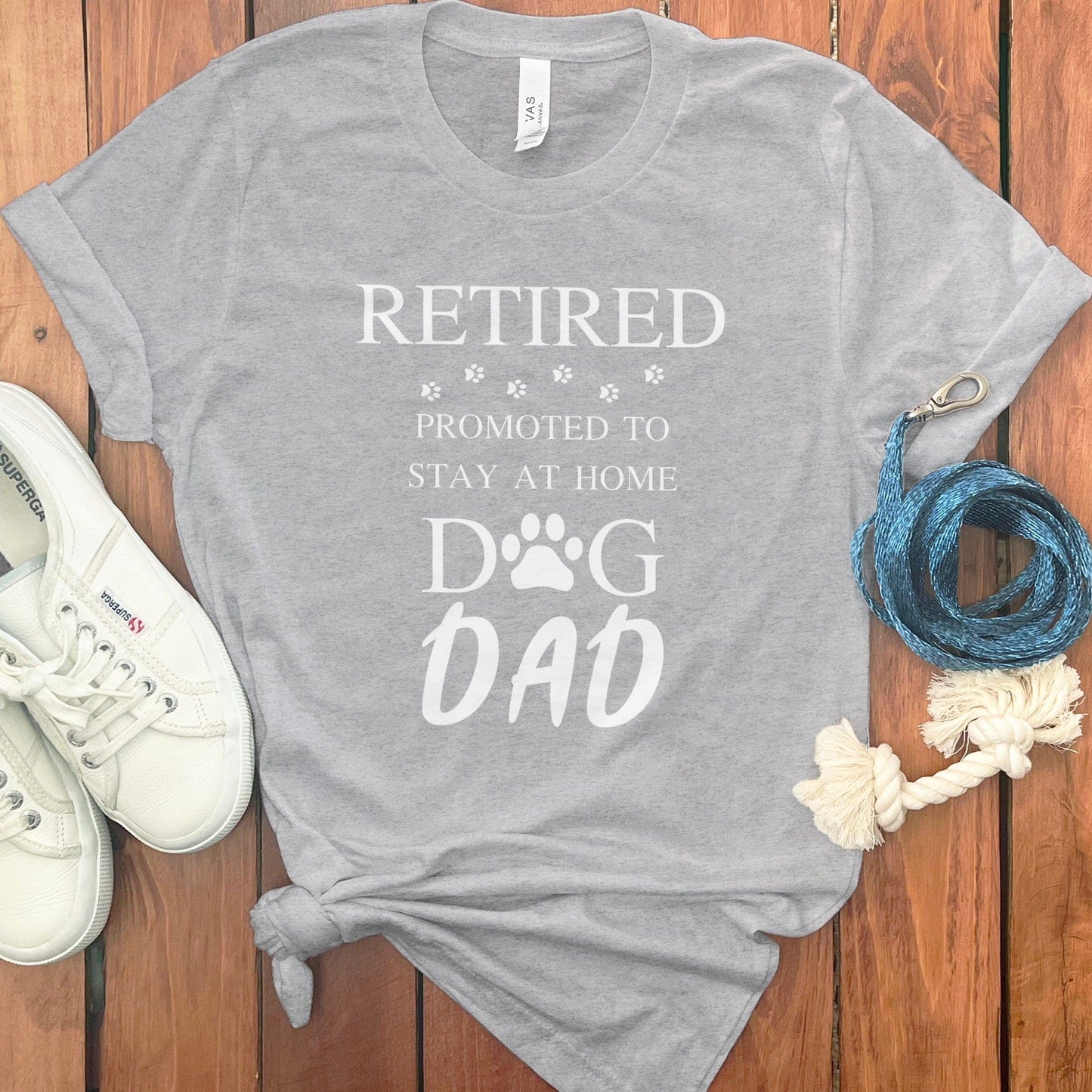 Retired Promoted To Stay At Home Dog Dad T-Shirt product