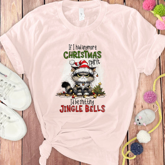 Humorous Christmas Spirit Jingle Bells Shirt product